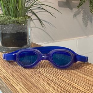 AQUAM Swim goggles blue for kids